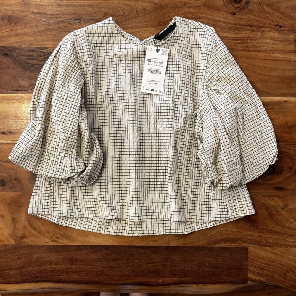 ZARA　コスパ服　トップス