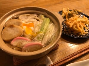 ジブリ　耳をすませば　鍋焼きうどん