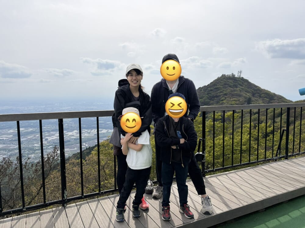 筑波山
家族写真