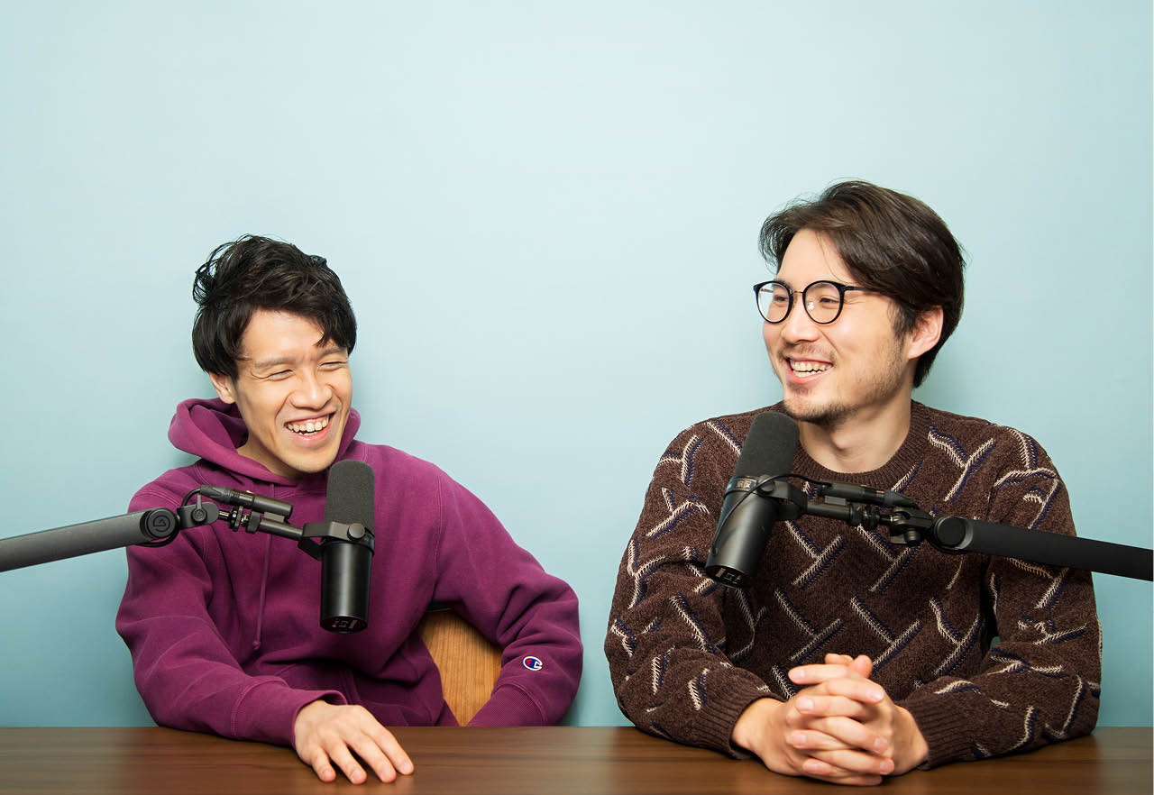 「積読（つんどく）チャンネル」の堀元見さんと飯田光平さん