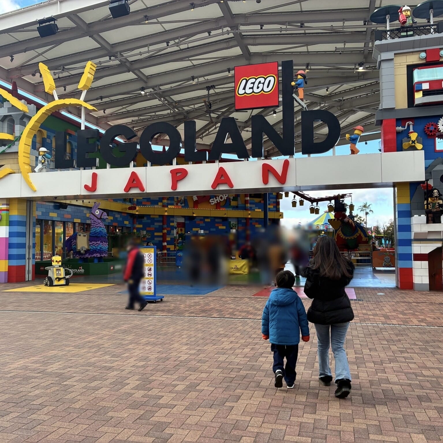 レゴランドの入り口