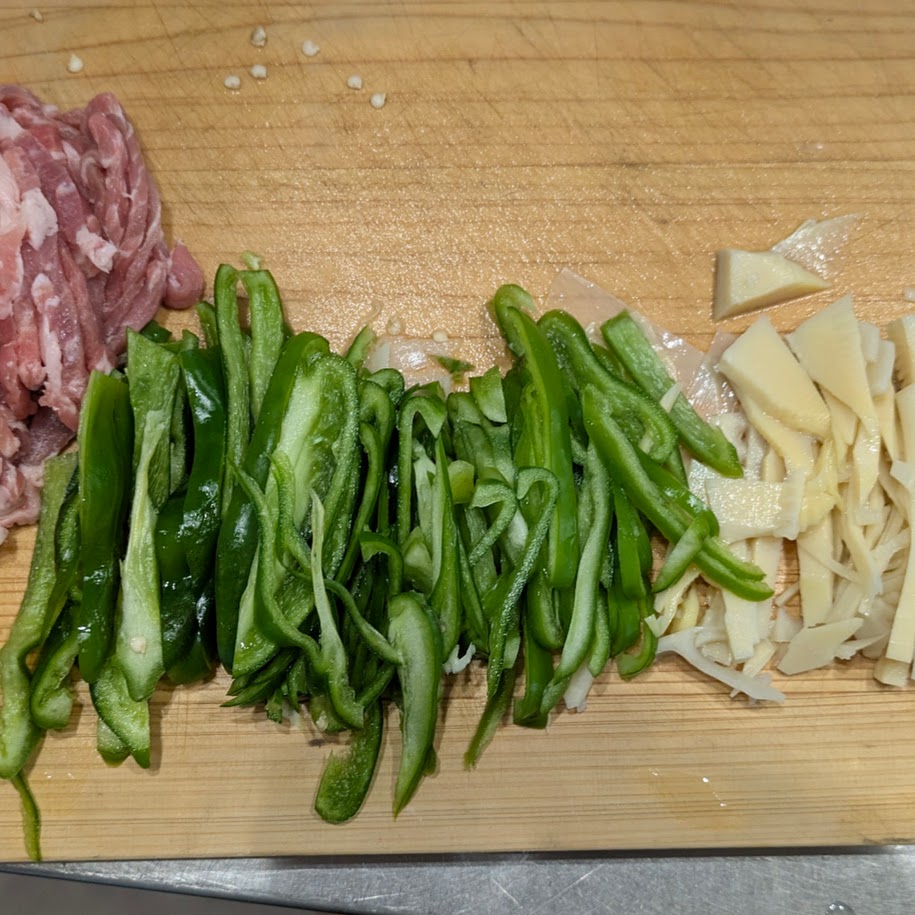 タケノコ　料理　コポ