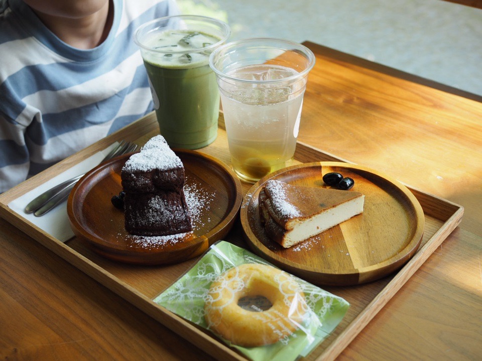 カフェ雫で注文したもの