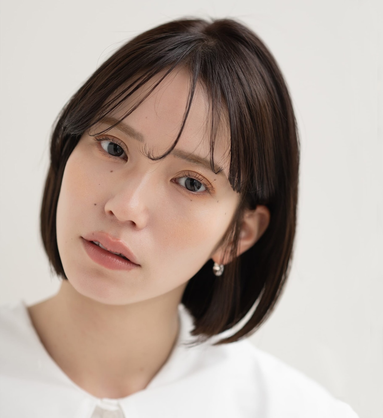 湿度の高い季節におすすめ【大人シースルーボブ】メインカット
