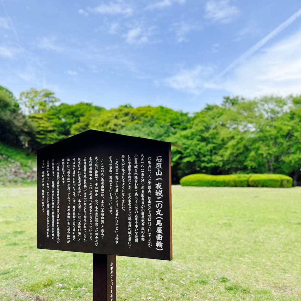 2026GW 小田原石垣山一夜城 早川 馬屋曲輪