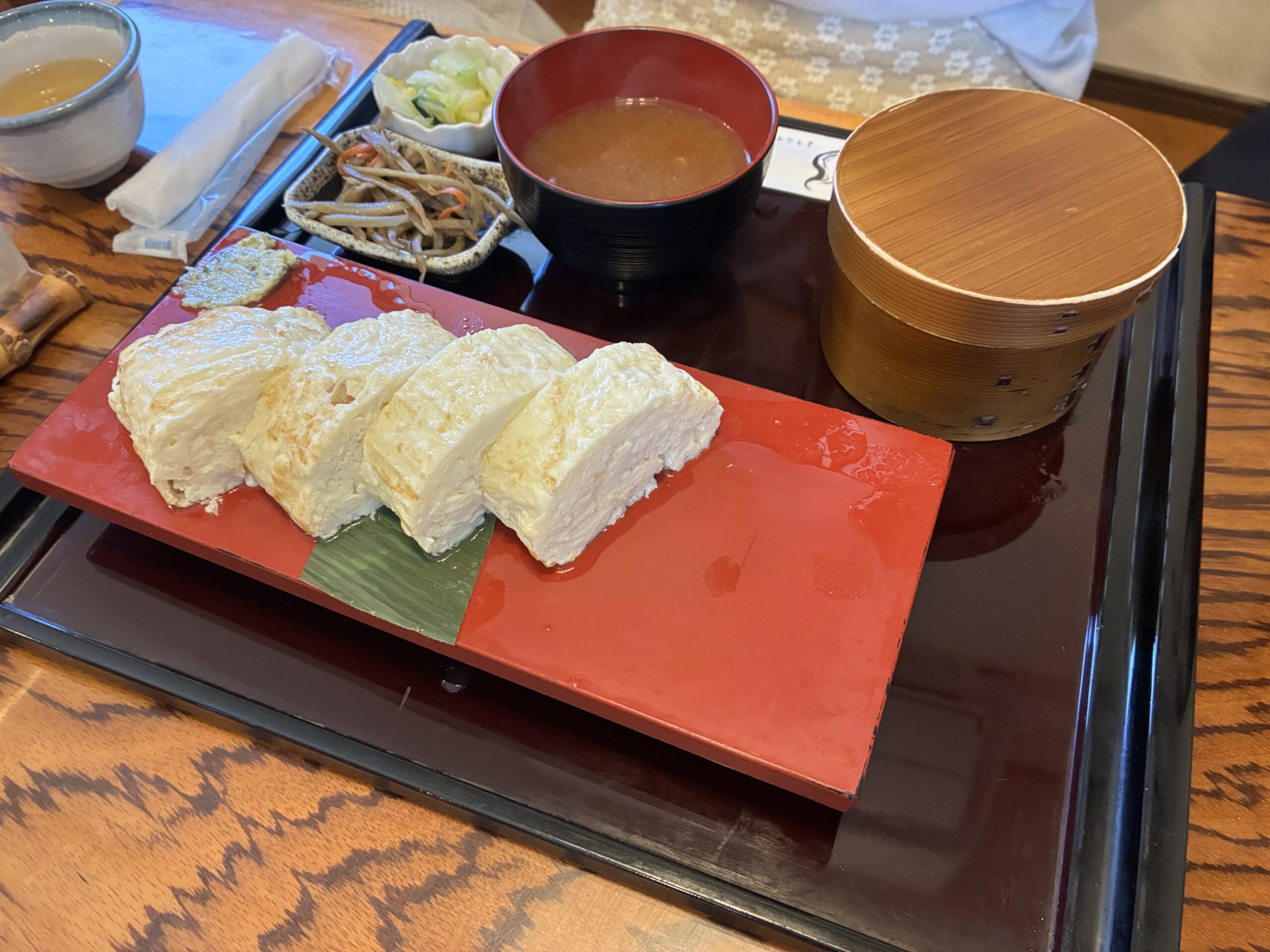 白だしまき定食