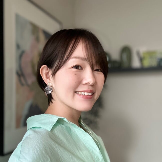 30代ママショートヘア