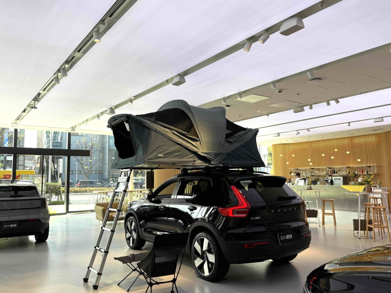 Volvo Studio Tokyoの店内