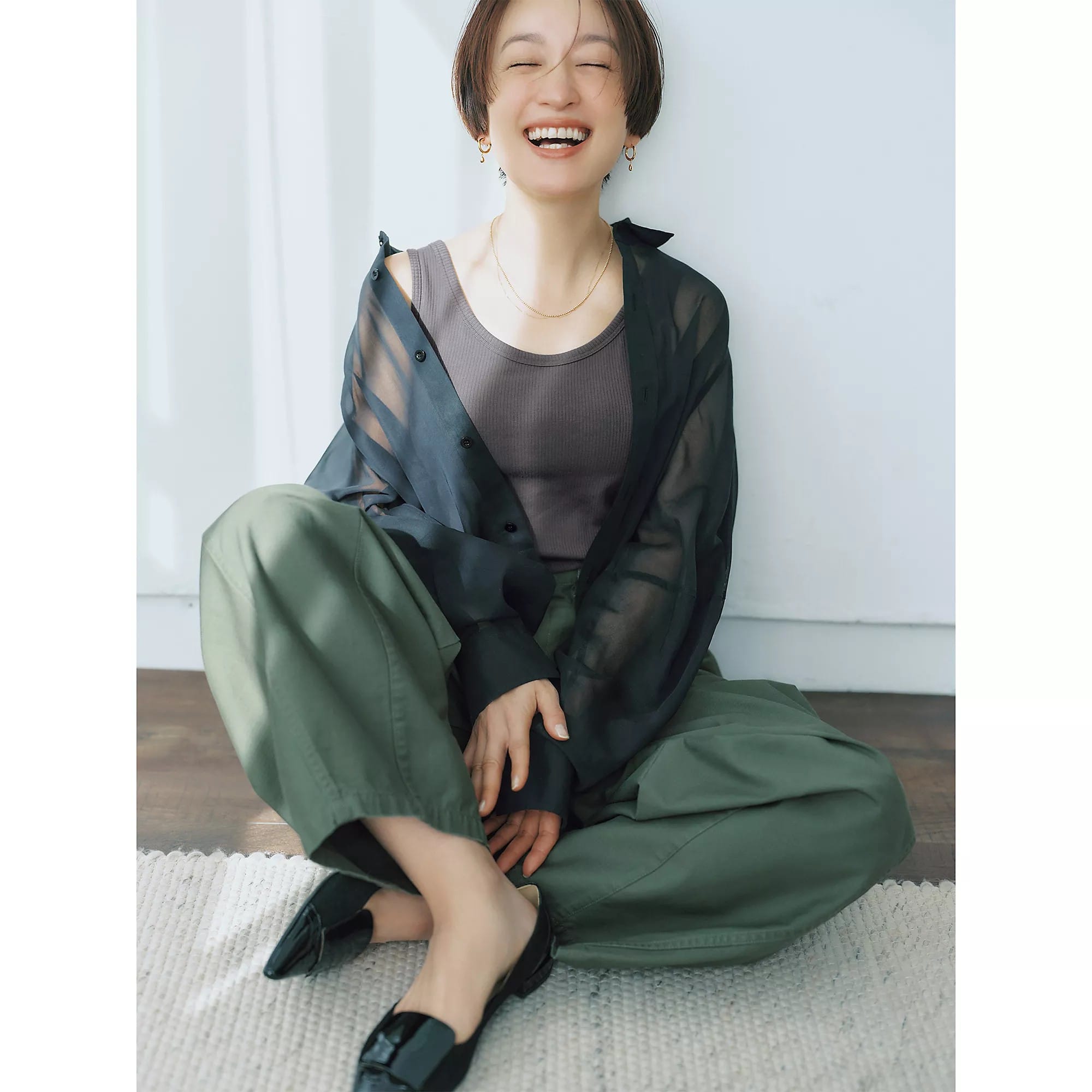 BRADELIS New York peace
【LEE別注】【洗える】【接触冷感】【吸汗速乾】【UVカット】楽なのに補整！ブラ付きリブタンクトップ
￥6,380