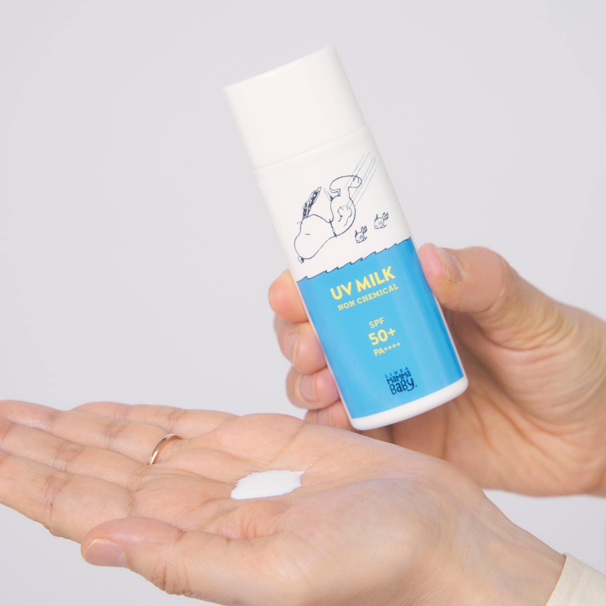 ノンケミカル UVミルク SPF50＋/PA＋＋＋＋をお試し！