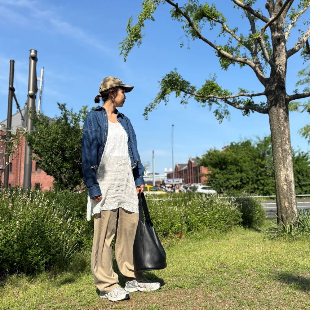 横浜 散歩 コーデ