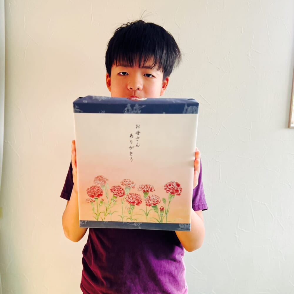 文明堂　カステラ巻　母の日　プレゼント　贈り物