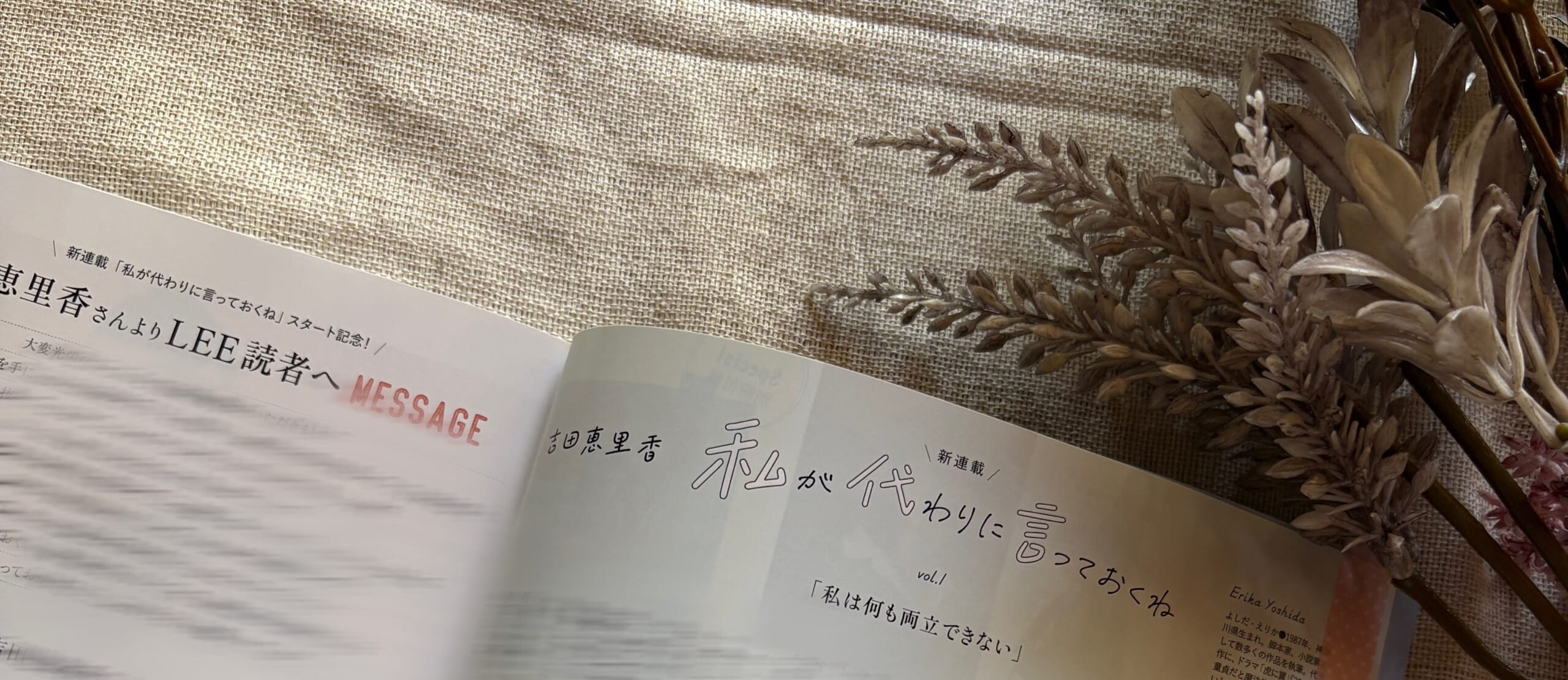 LEE6月号レビュー