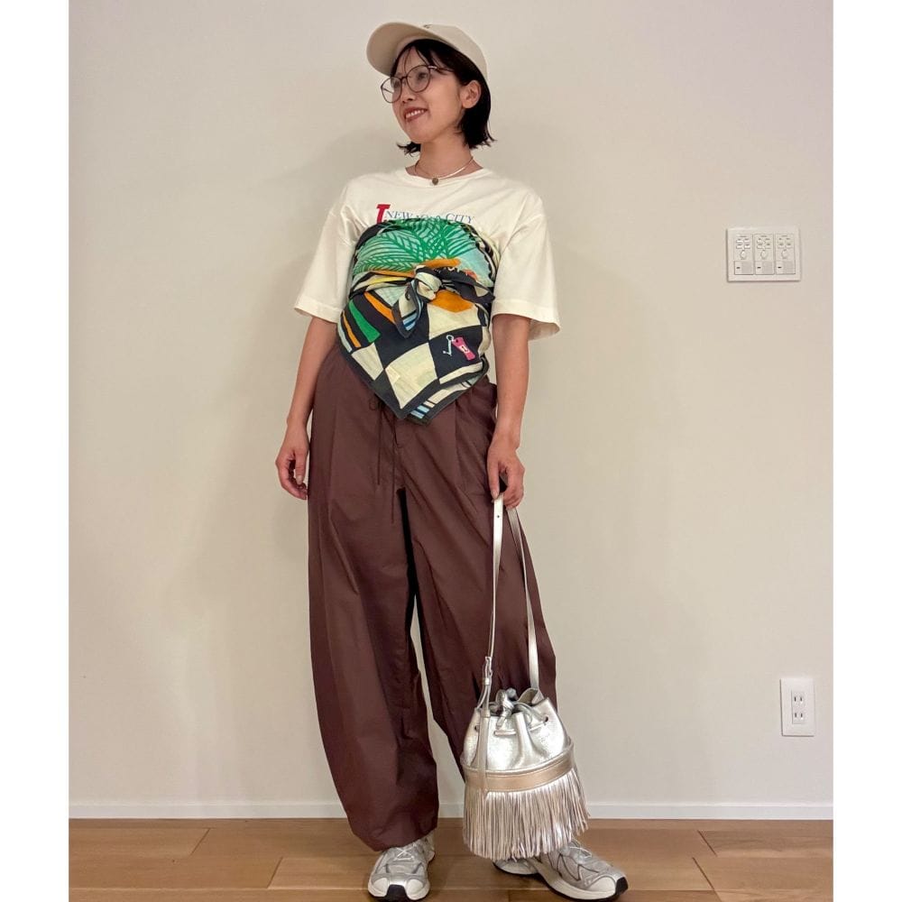 マニプリ　ストール　着回しコーデ