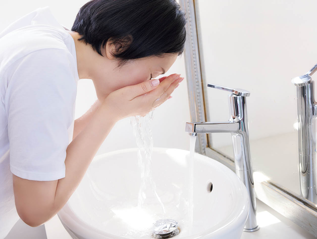 「包みすすぎ」を20回ほど繰り返す