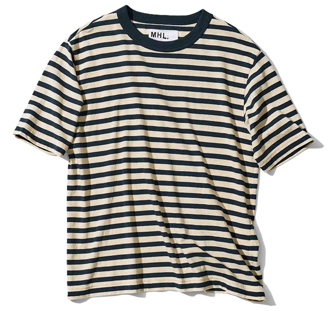 1.MHL.のボーダーTシャツ ¥15400