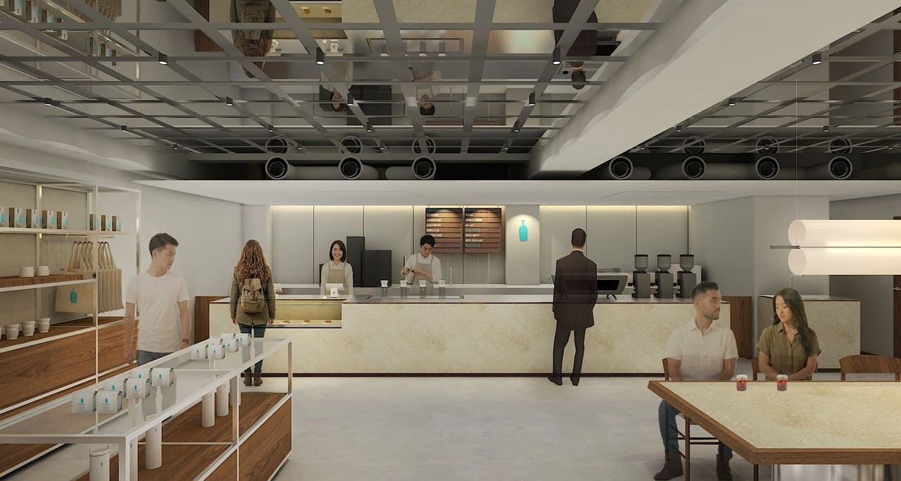 ボールアンドチェーン ブルーボトルコーヒー 鎌倉 鎌倉駅徒歩3分「ブルーボトルコーヒー 鎌倉カフェ」が5月29日オープン