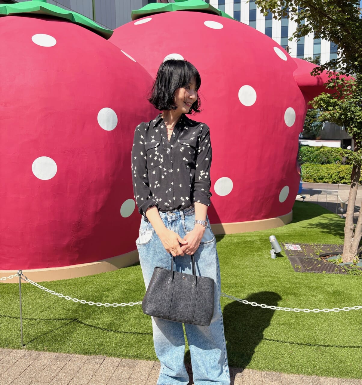 50代コーデ おでかけコーデ デニムスタイル