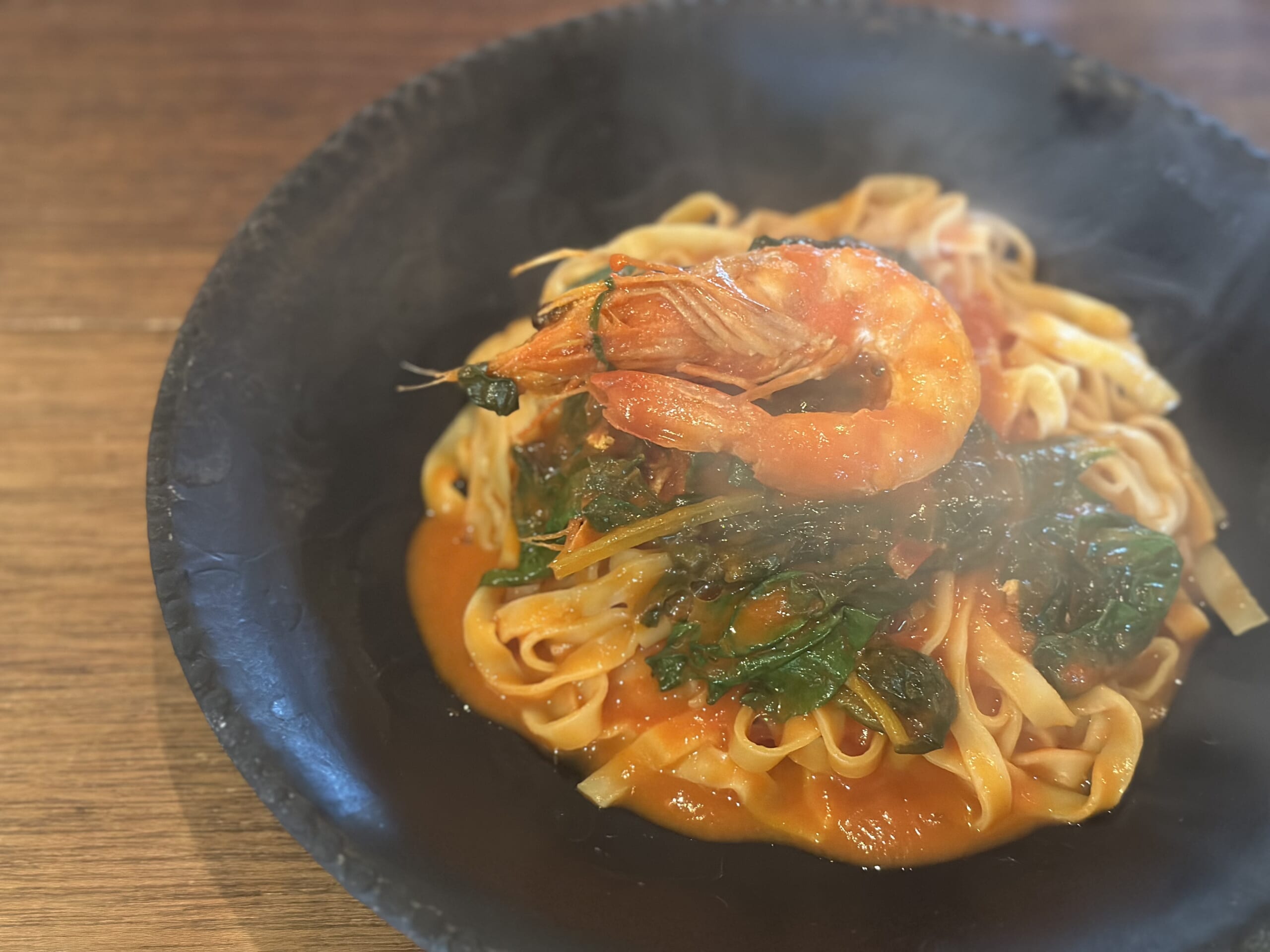 天使の海老のパスタ　POSTO　多治見