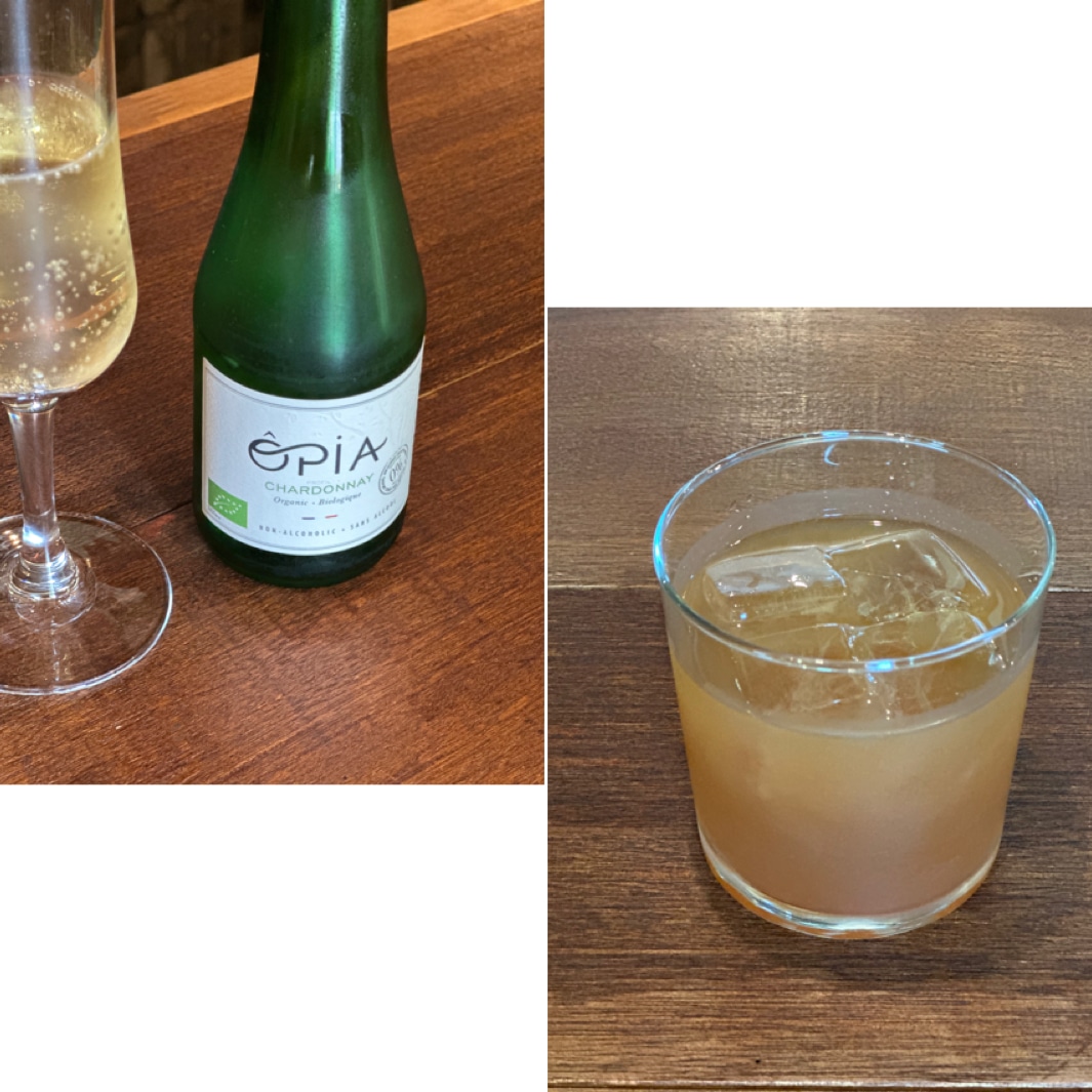 自家製シロップ　自家製エイド　ノンアルコールスパークリングワイン