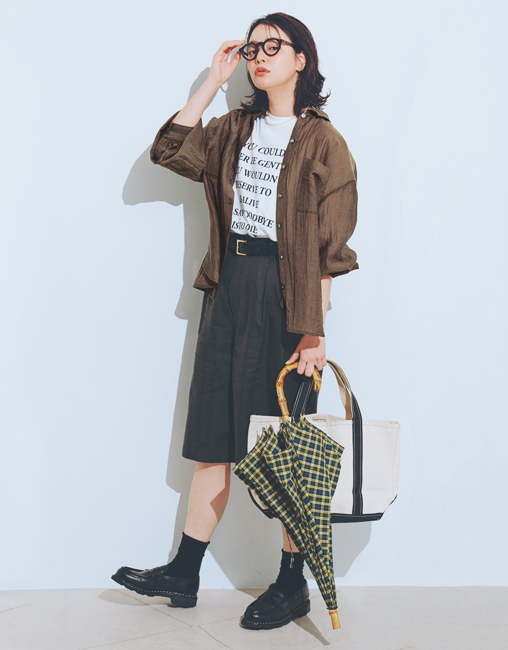 ６月のコーデ 岸本セシルさん