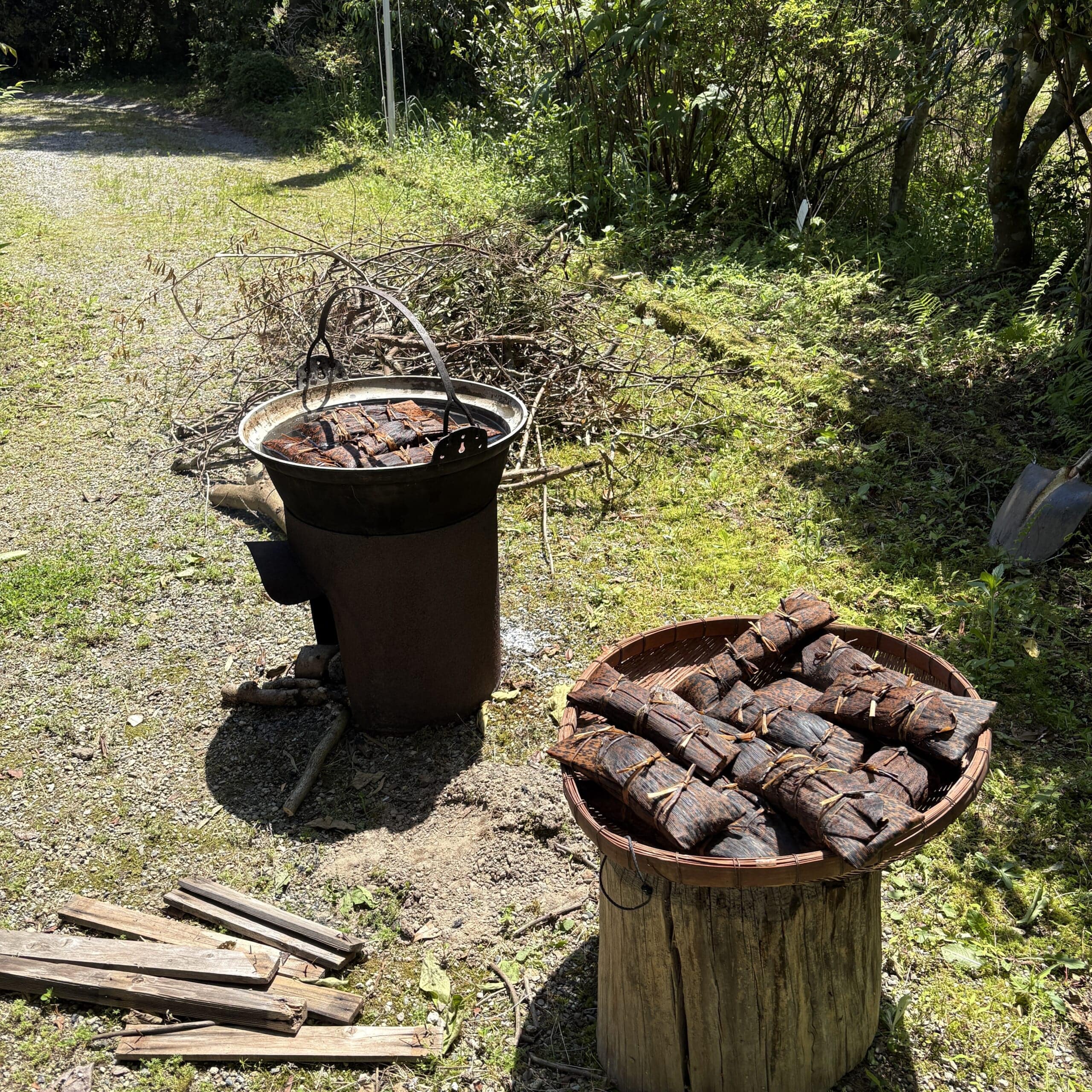 鹿児島　郷土料理　ちまき　あく巻き　端午の節句