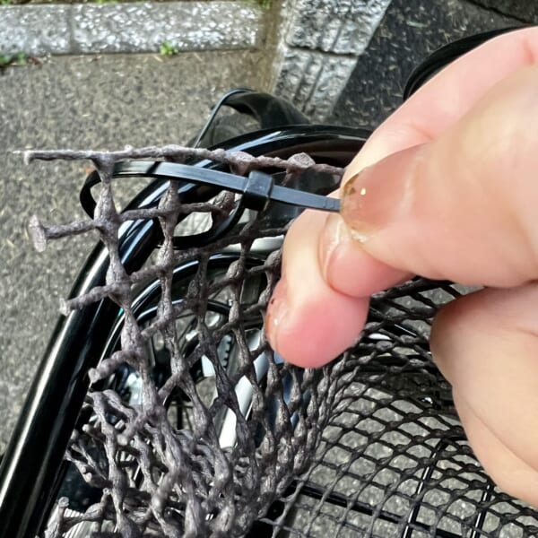 DIY ダイソー 100円ショップ 小学生 キッズ 自転車 カゴ