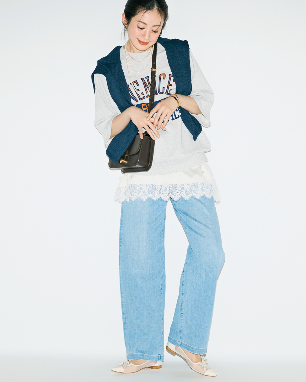 高垣麗子さんのパンツ￥22000／オンワード樫山 お客様相談室（23区）のコーデ