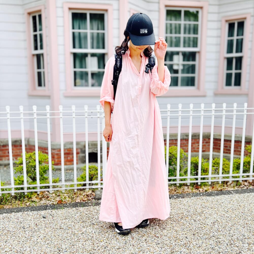 Strawberry Dye Kaftan Dress TEN×Ron Herman