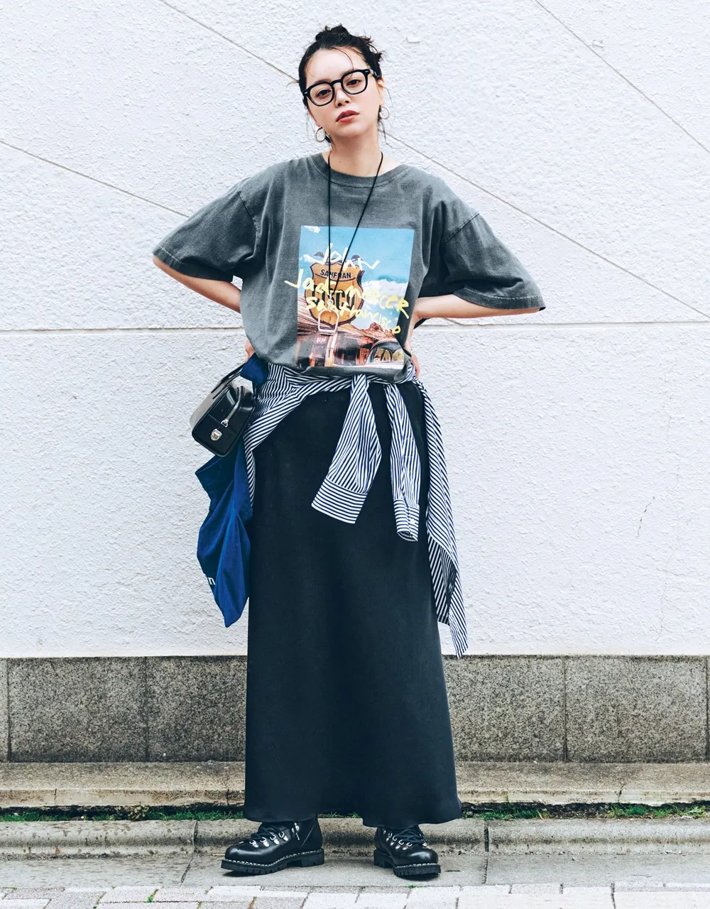最高気温25度のコーデ 半袖Tシャツ