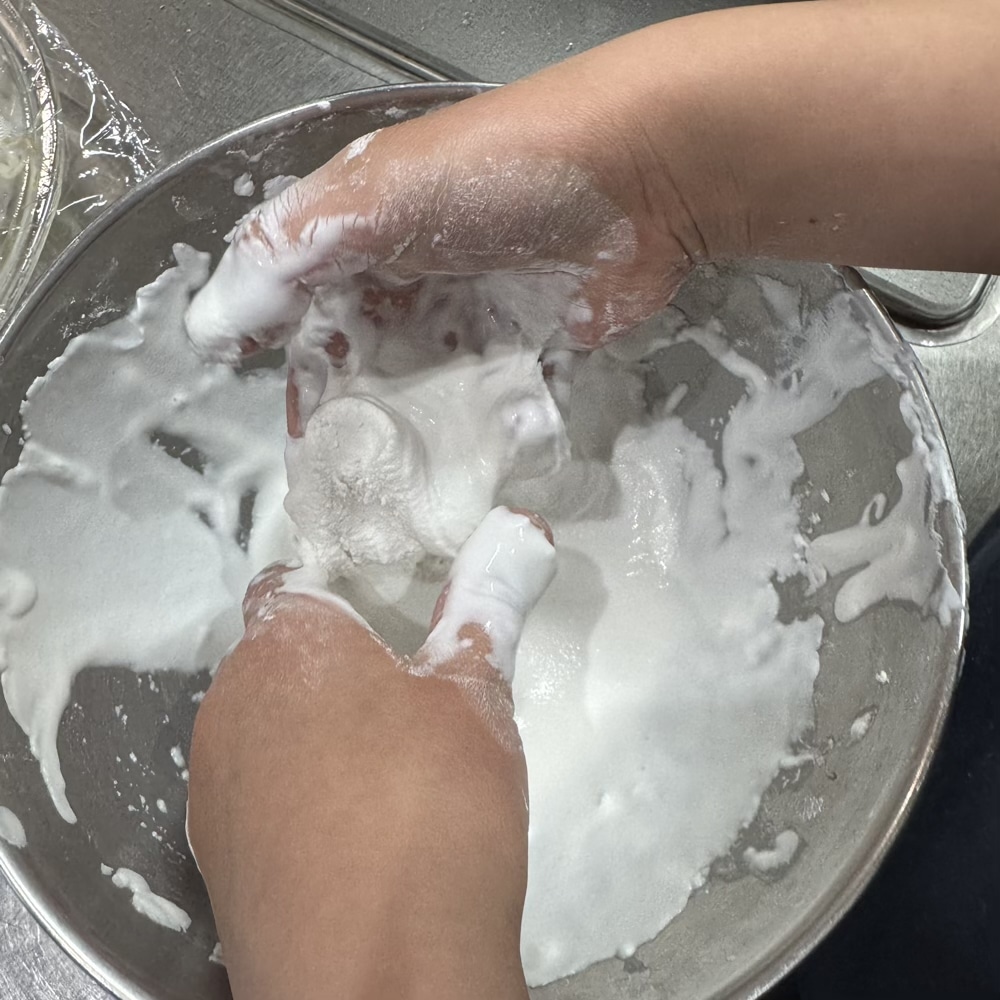 白玉粉 白玉作り 料理部