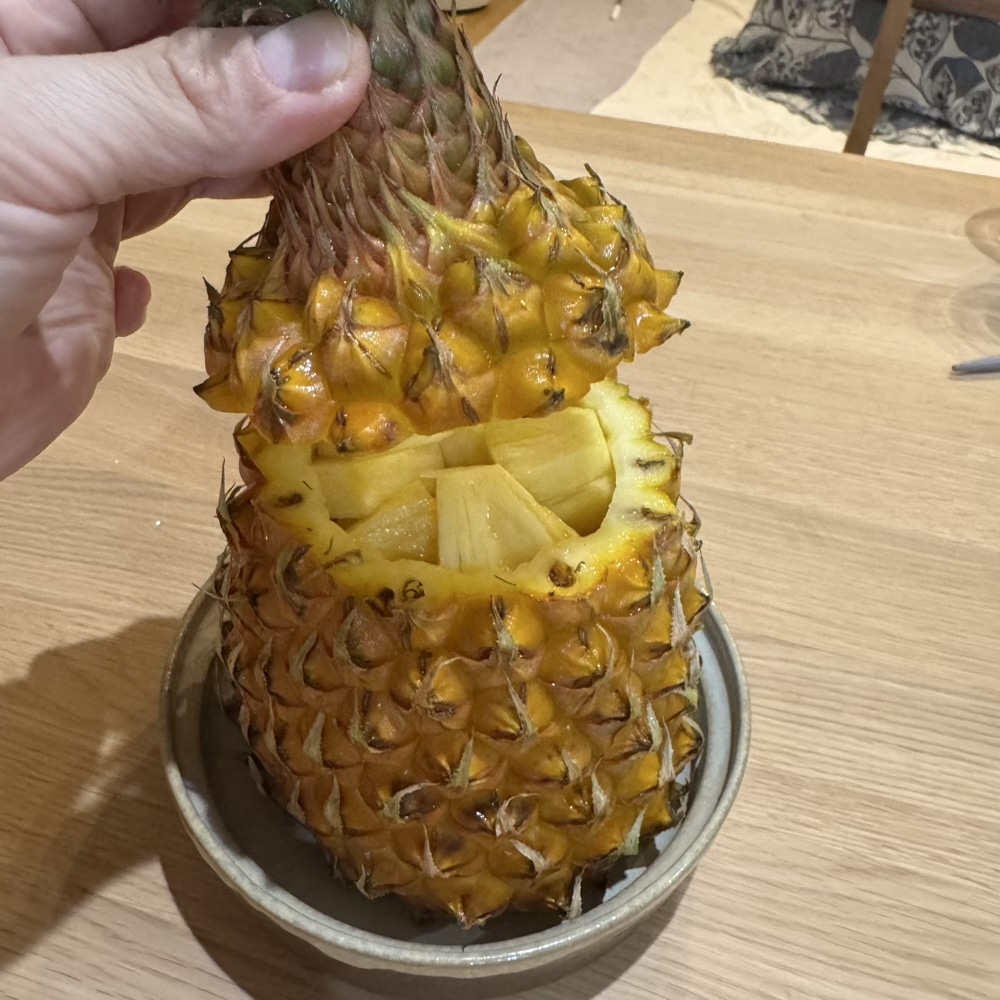 パイナップル 飾り切り パーティーカット