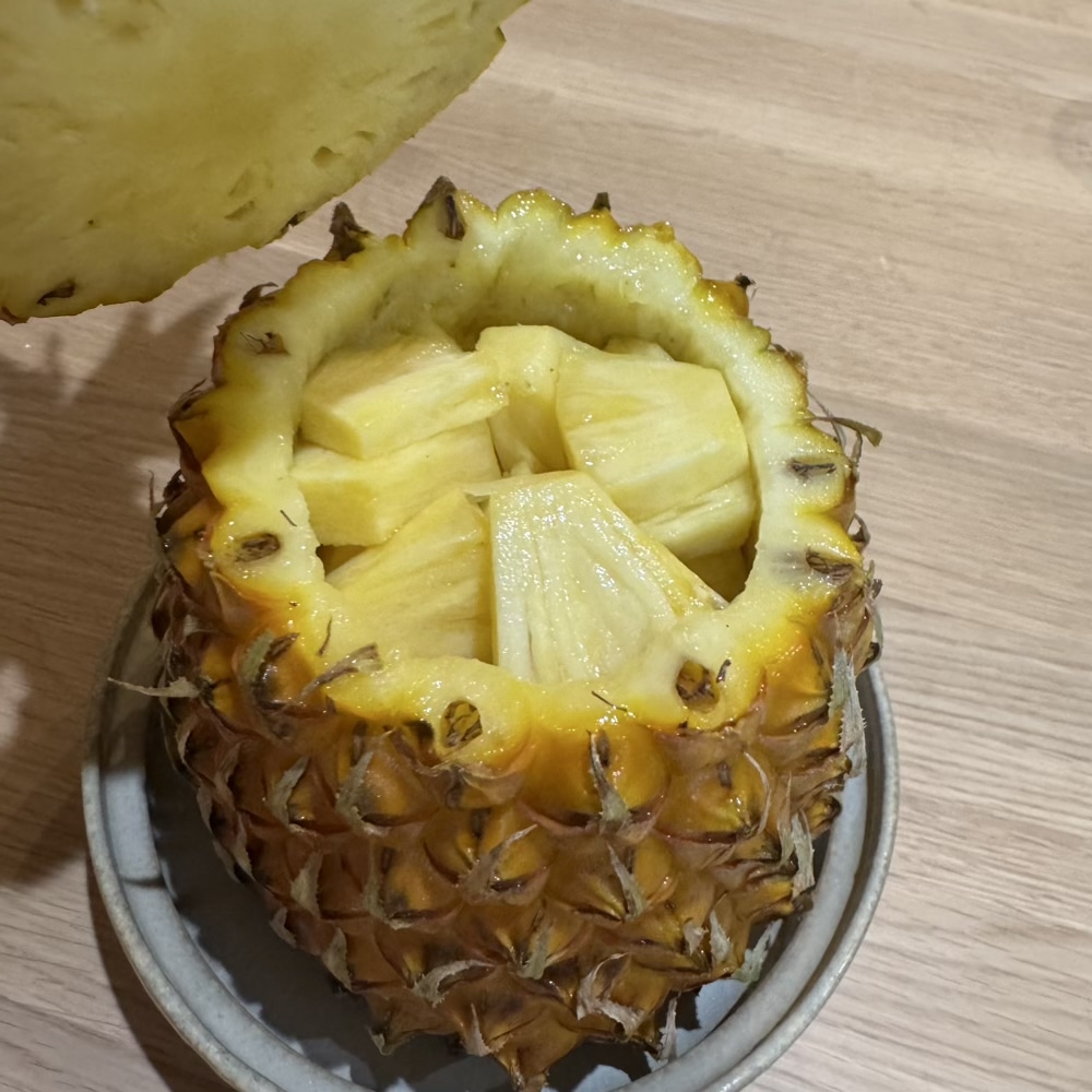 パイナップル 飾り切り パーティーカット