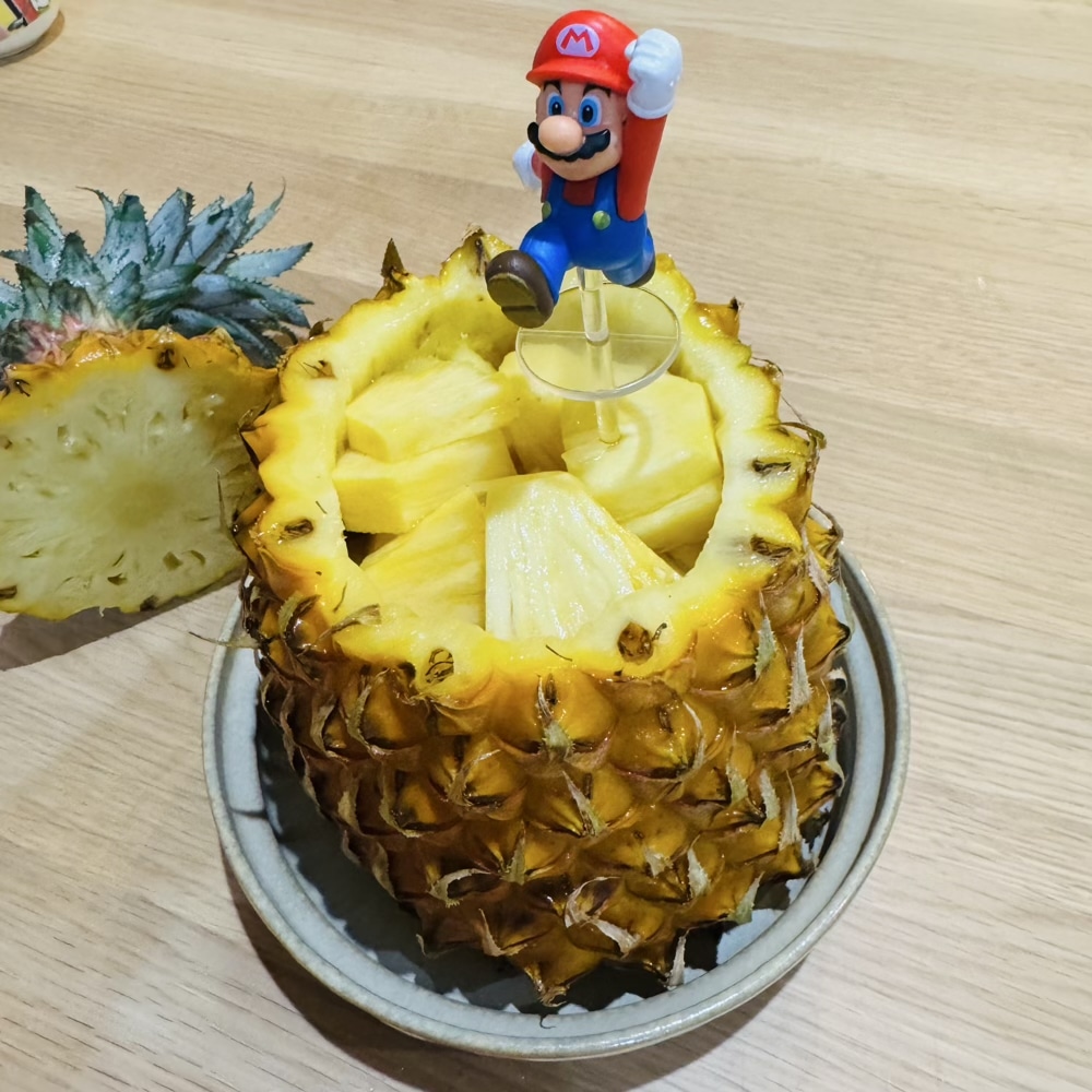 パイナップル 飾り切り パーティーカット