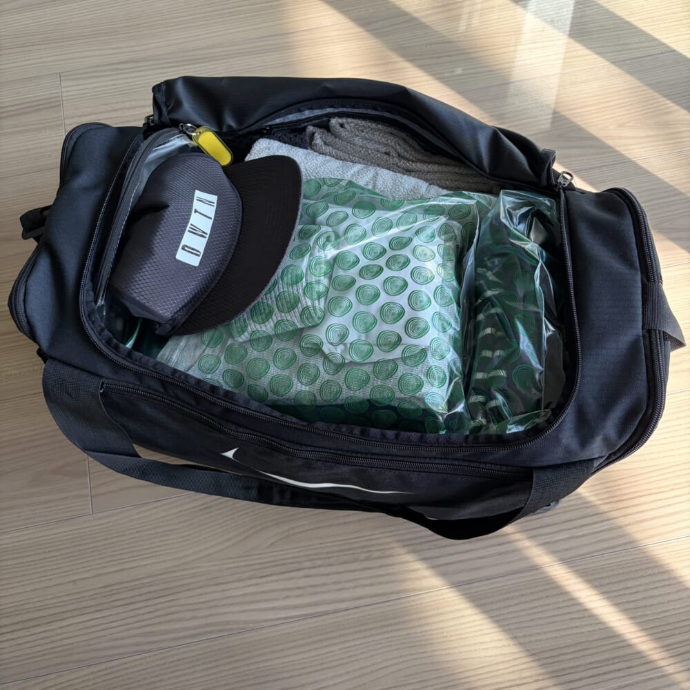小学生 林間学校 荷造り