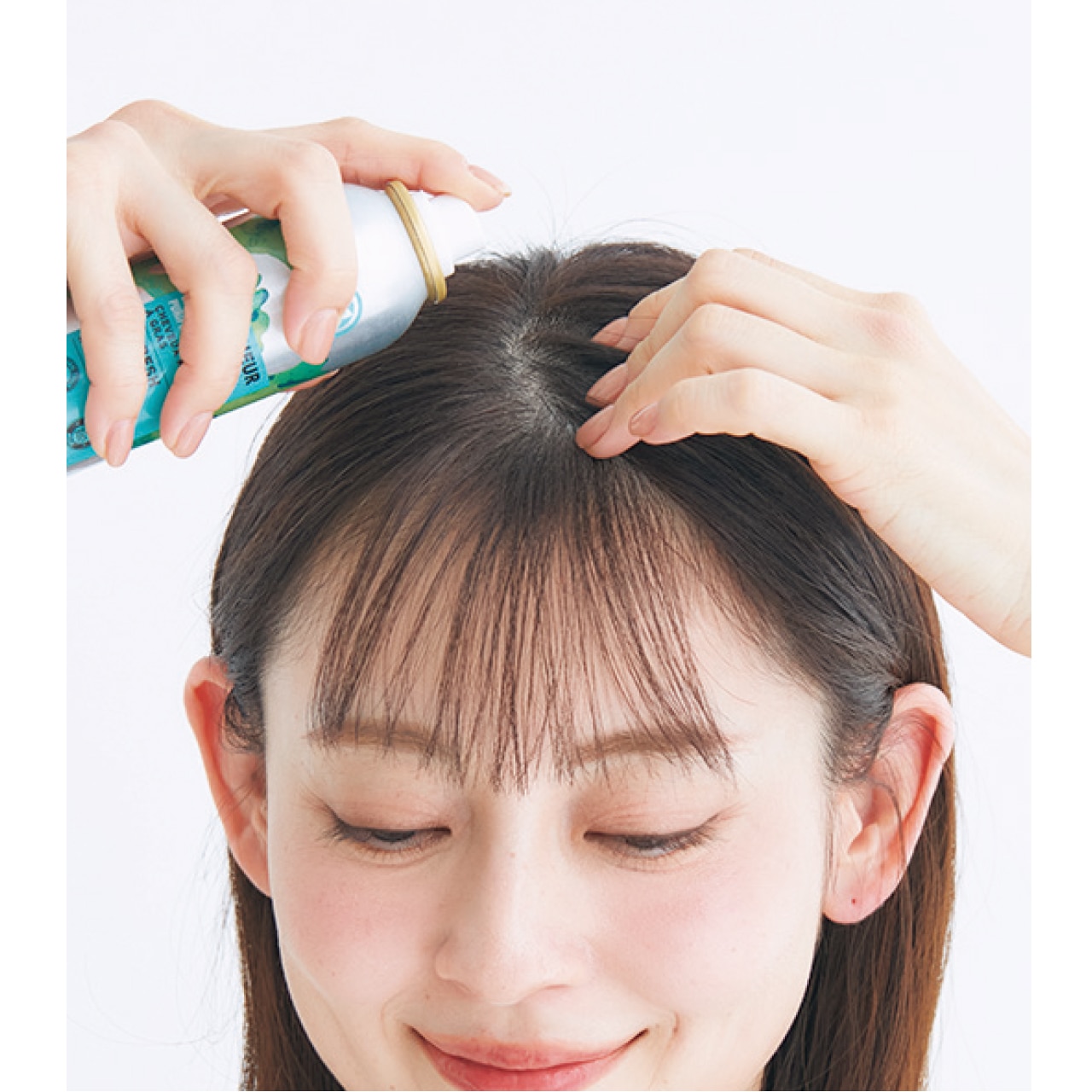 予防的にドライシャンプーを仕込んで