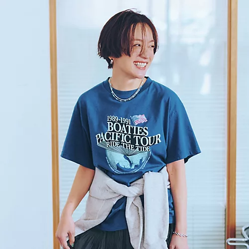THE SHINZONE (ザ シンゾーン)
【洗える】BOATIES TOUR TEE