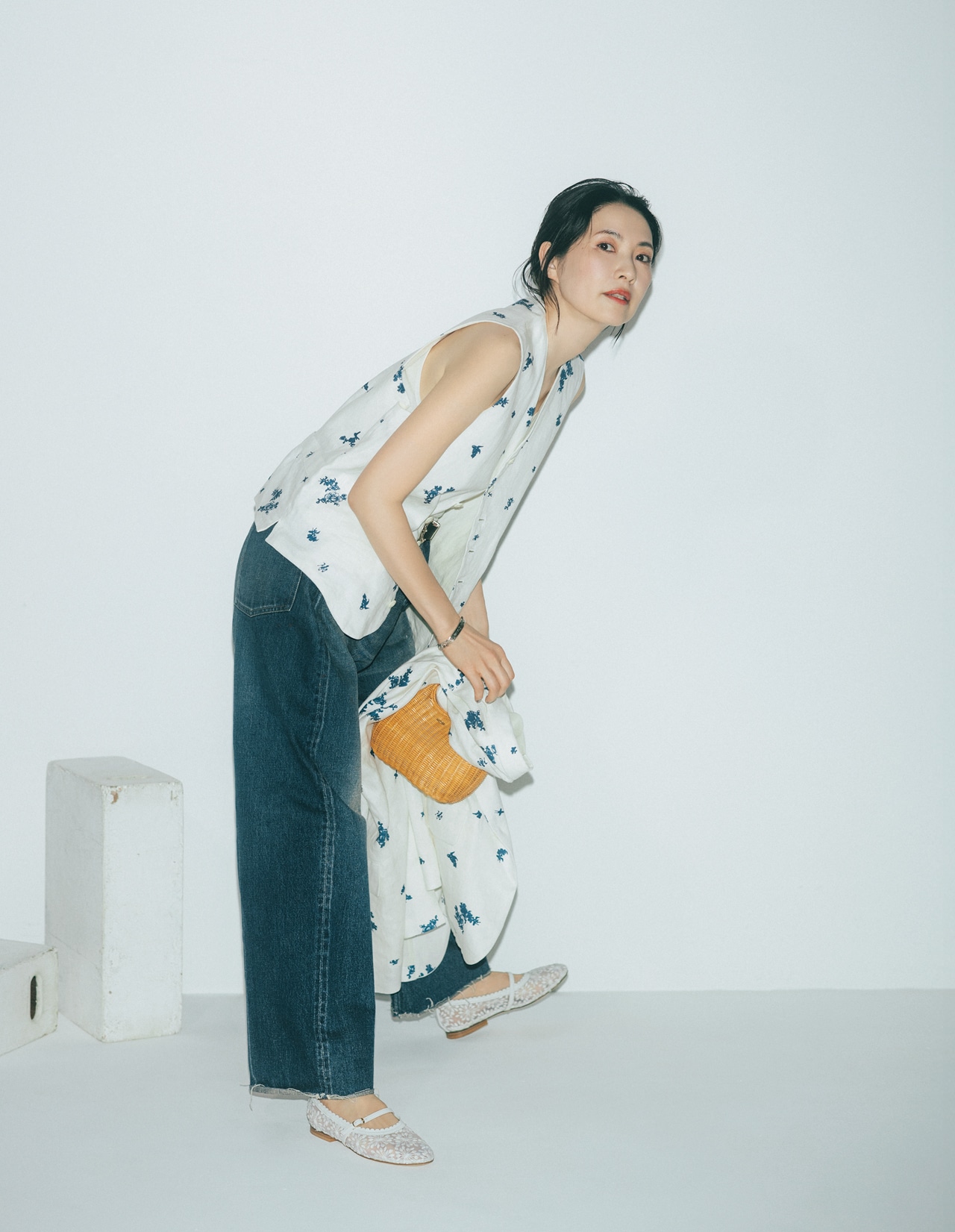 浜島直子さんの靴¥66000/ネブローニのコーデ