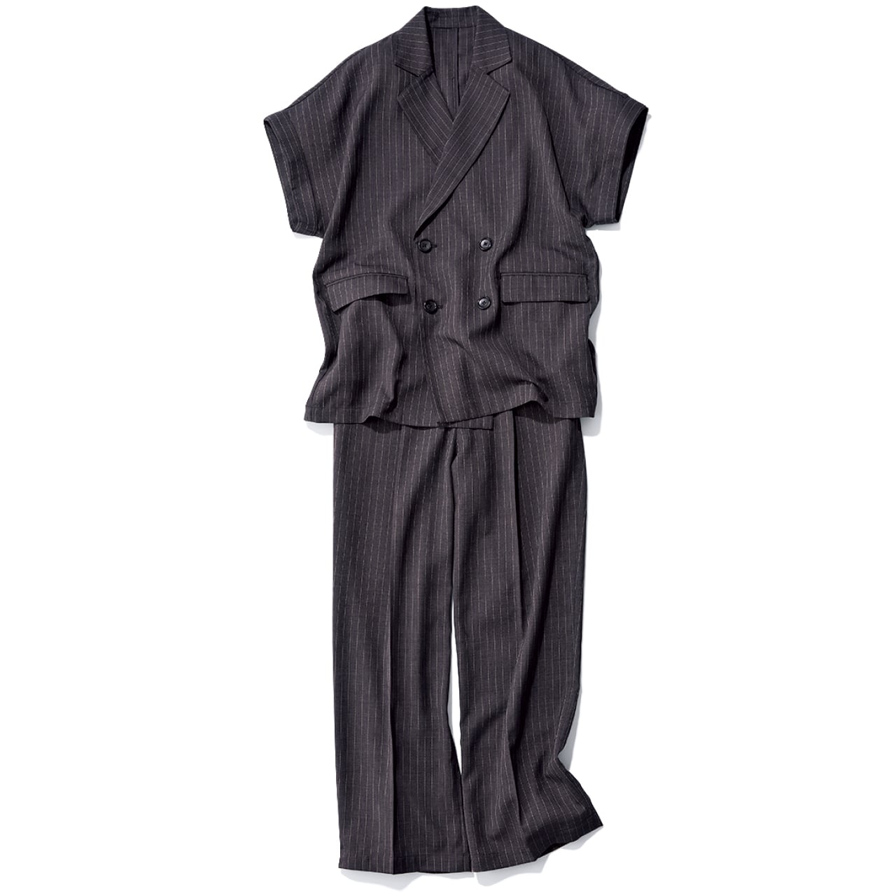 ジャケット￥8998・パンツ￥6600／フリークス ストア渋谷（フリークス ストア）