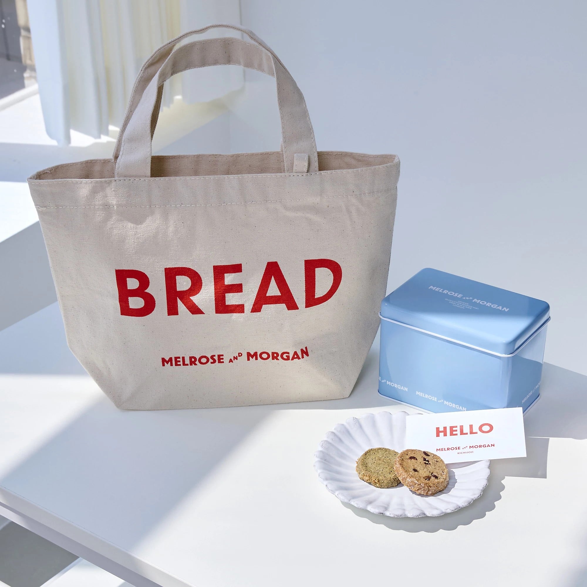 MELROSE AND MORGAN
【LEEマルシェ 20th別注】 ビスケット缶+トートバッグセット
¥6,930