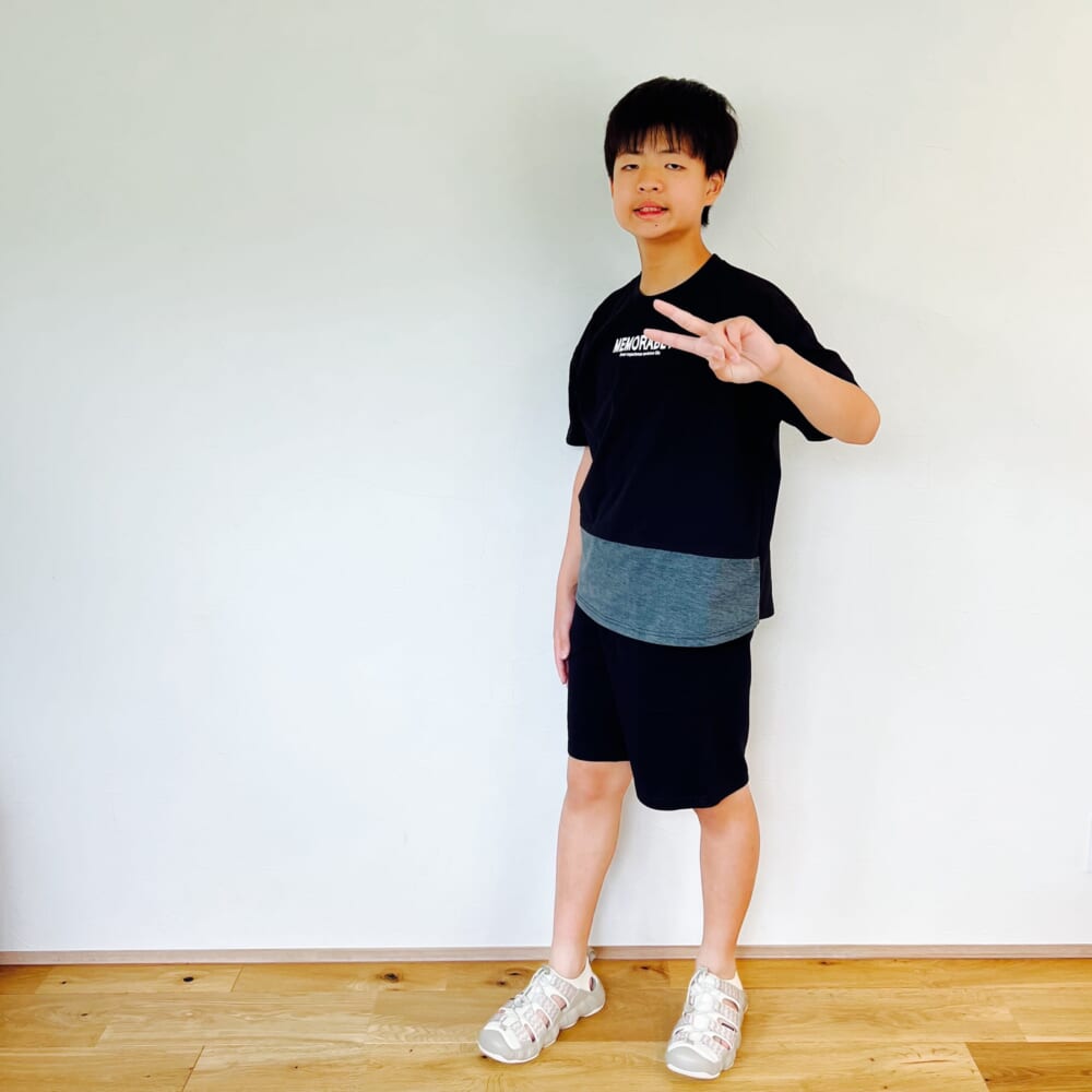KIDSスウェットショーツ BLACK GU KEEN MEN HYPERPORT H2 キーン ハイパーポートエイチツー