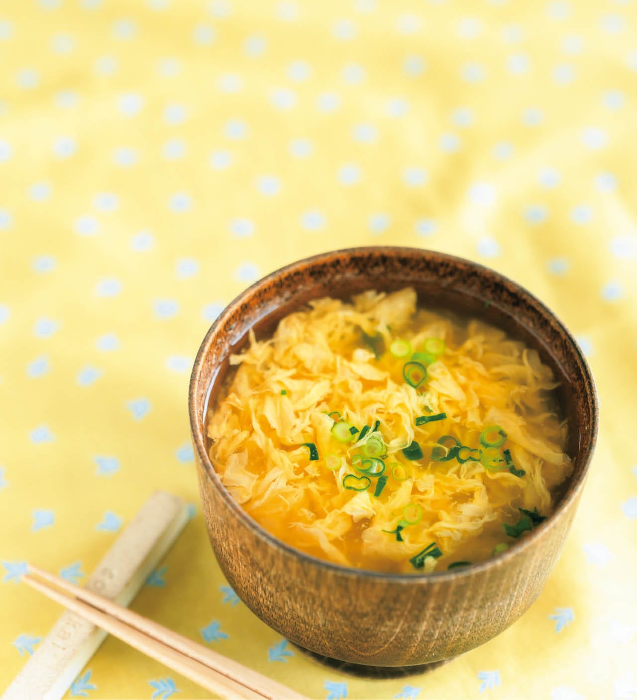 私の料理は、〝味〟より〝味わい〟『かきたま汁』