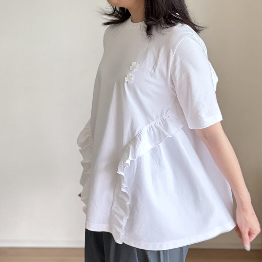 ユニクロ セシリーバンセン フリルT