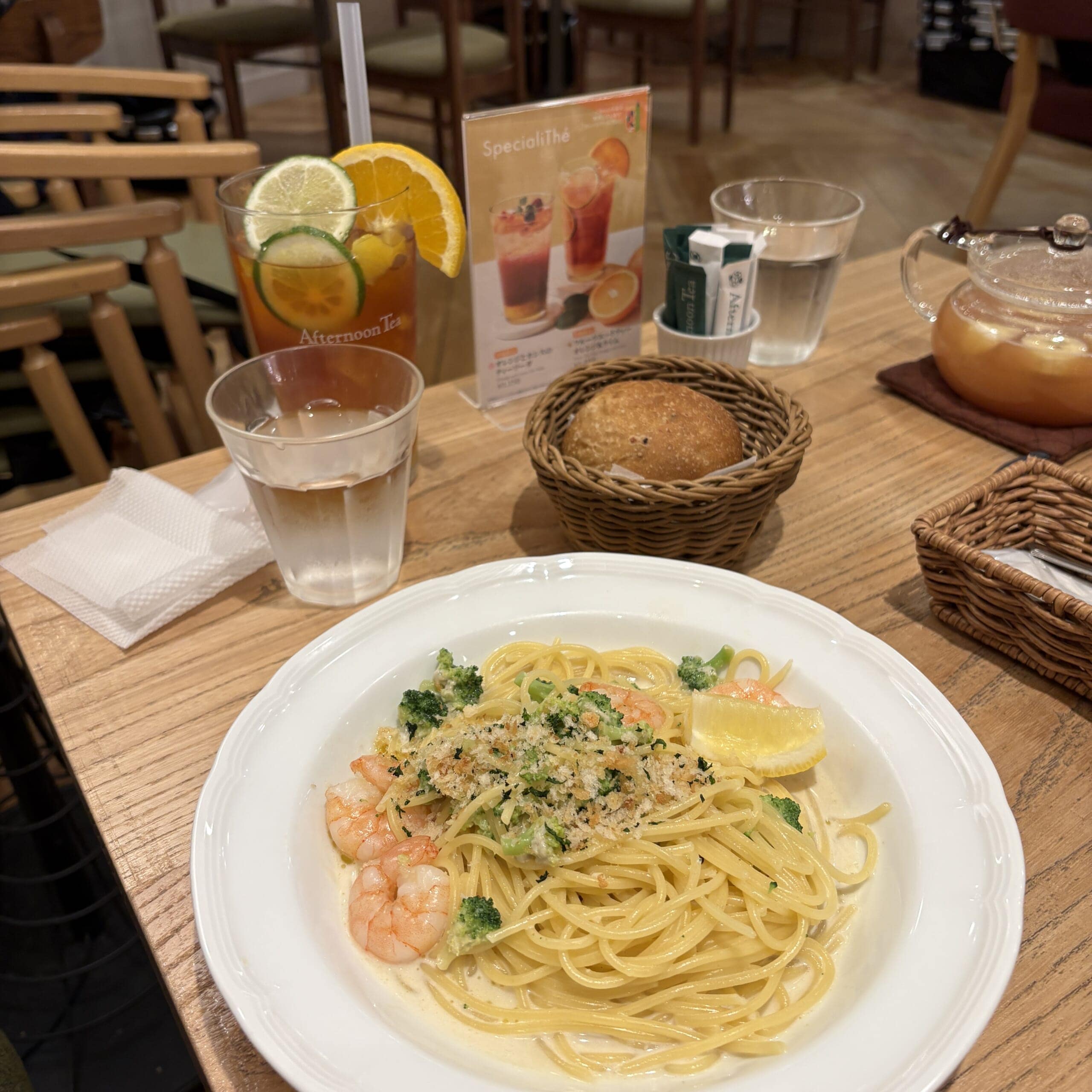 アフタヌーンティー ティールーム パスタ