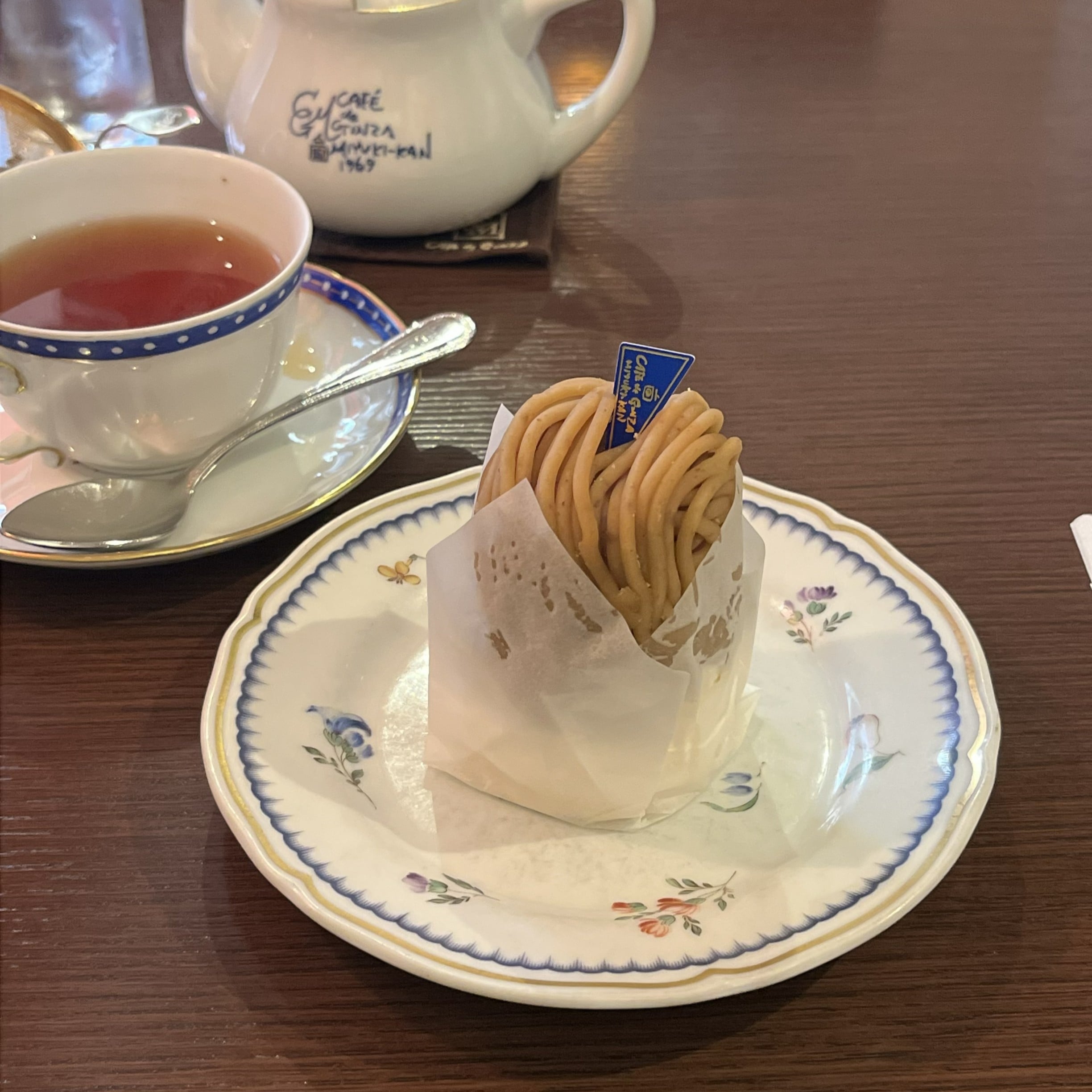 みゆき館のモンブラン