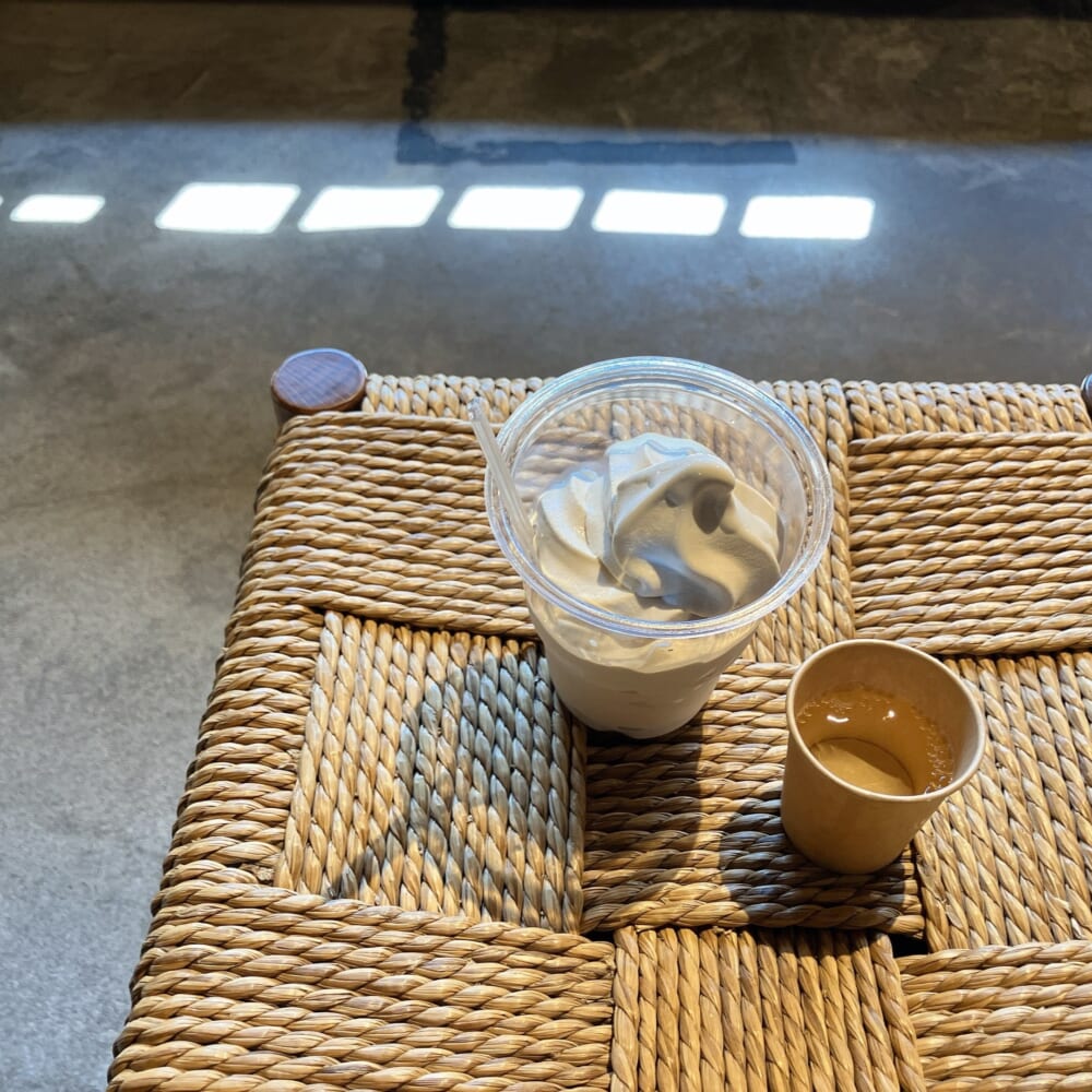 しょうゆソフトクリーム 生原酒