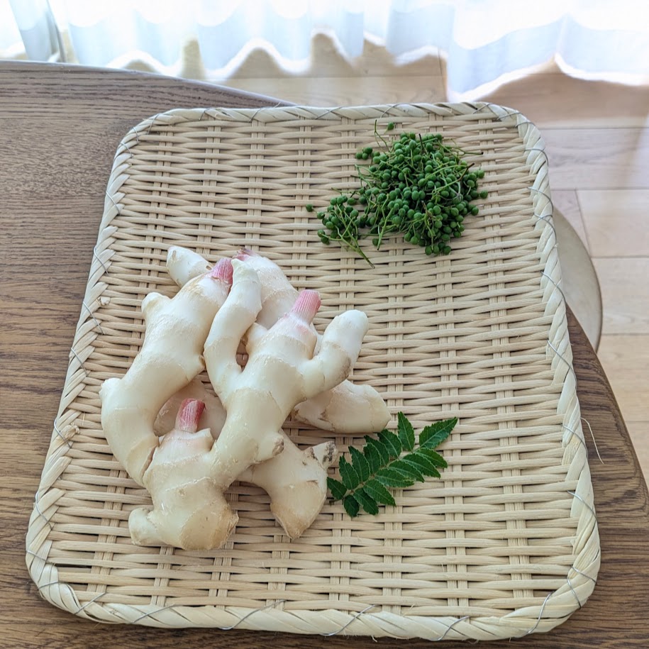 初夏の手仕事　コポ　新ショウガの甘酢つけ
