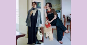 【大人の黒サロペット「振り幅」検証！】お仕事にも休日にもフィットする！夏の鉄板コーデ