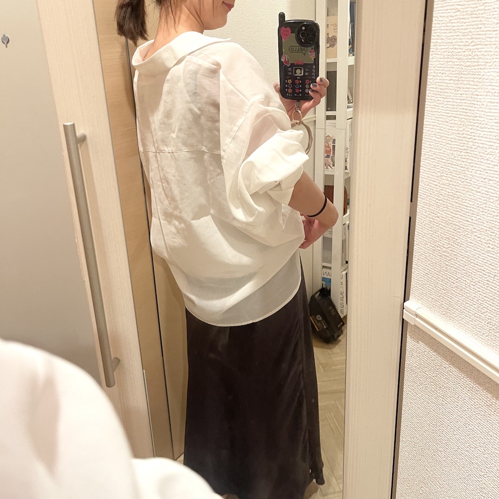 GU ユニクロ UNIQLO 購入品 シアーシャツ
