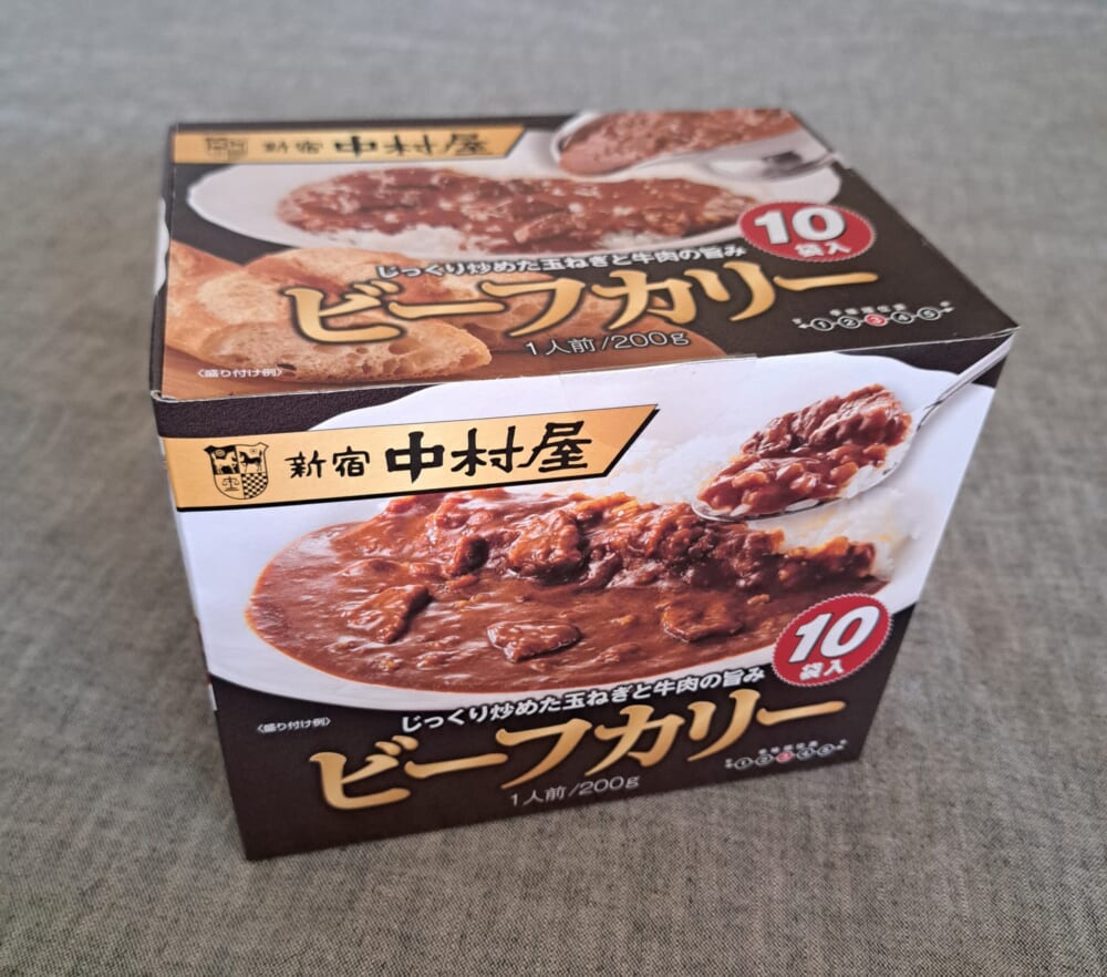 【コストコ購入品】新宿中村屋ビーフカリー